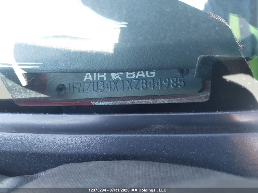 1999 Ford Explorer Eddie Bauer/Limited Edition/Xl/Xlt VIN: 1FMZU34X1XZB44985 Lot: 12373294X