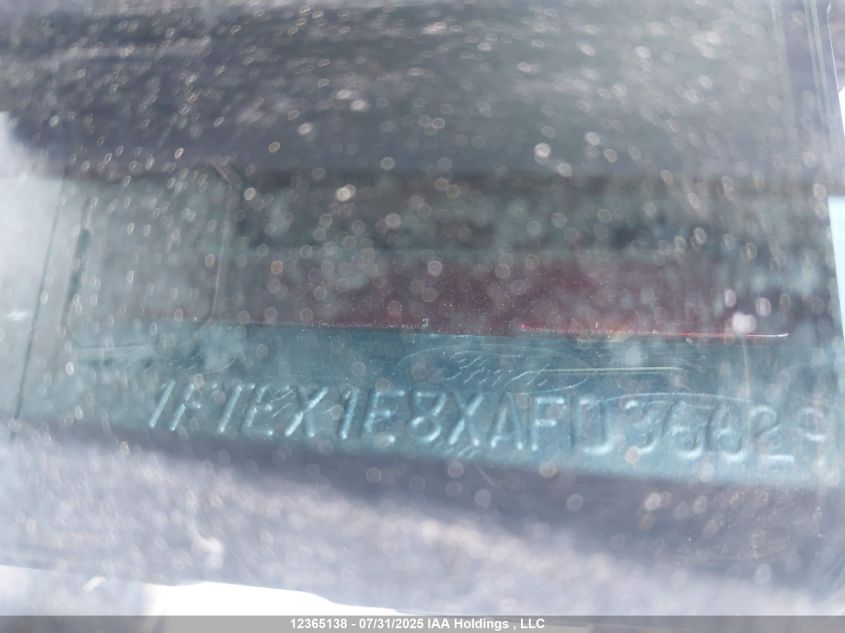 2010 Ford F-150 Stx/Xl/Xlt VIN: 1FTEX1E8XAFD36629 Lot: 12365138X