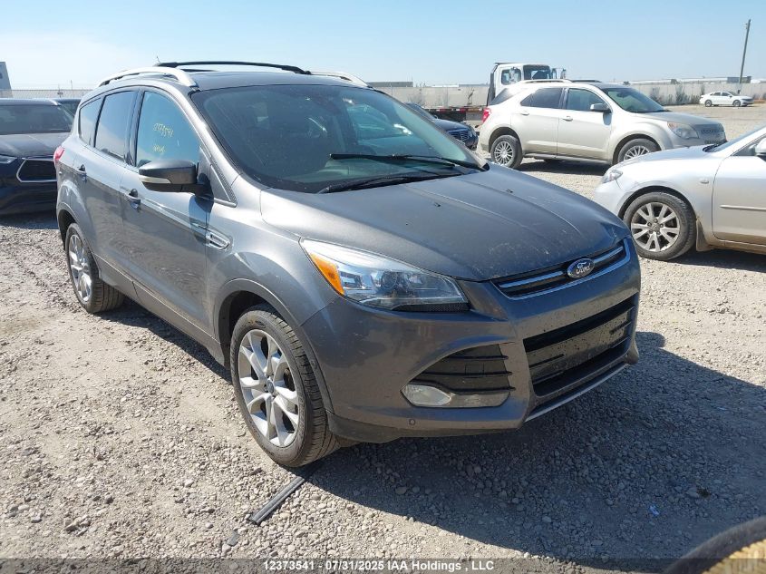 2014 Ford Escape Titanium VIN: 1FMCU9J99EUE02825 Lot: 12373541X