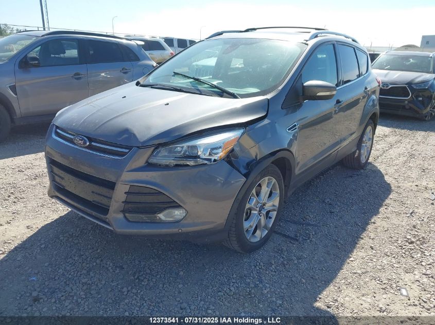 2014 Ford Escape Titanium VIN: 1FMCU9J99EUE02825 Lot: 12373541X