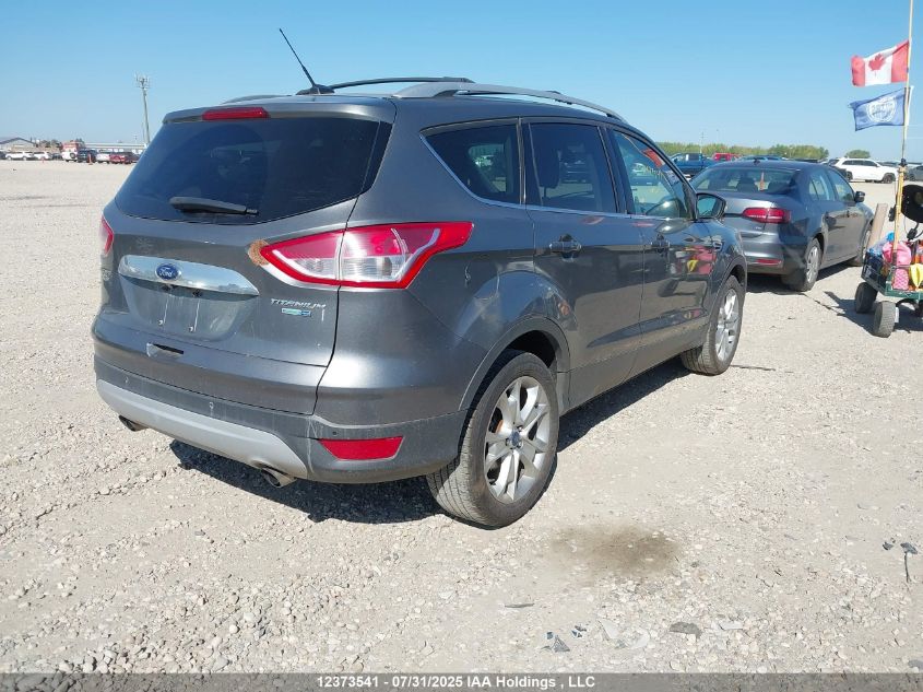 2014 Ford Escape Titanium VIN: 1FMCU9J99EUE02825 Lot: 12373541X
