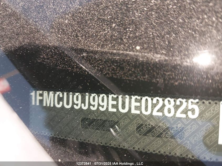 2014 Ford Escape Titanium VIN: 1FMCU9J99EUE02825 Lot: 12373541X