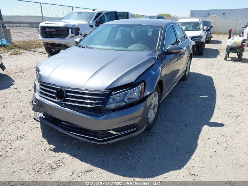 2017 Volkswagen Passat 1.8 Tsi Trendline+ VIN: 1VWAT7A39HC041408 Lot: 12373570X
