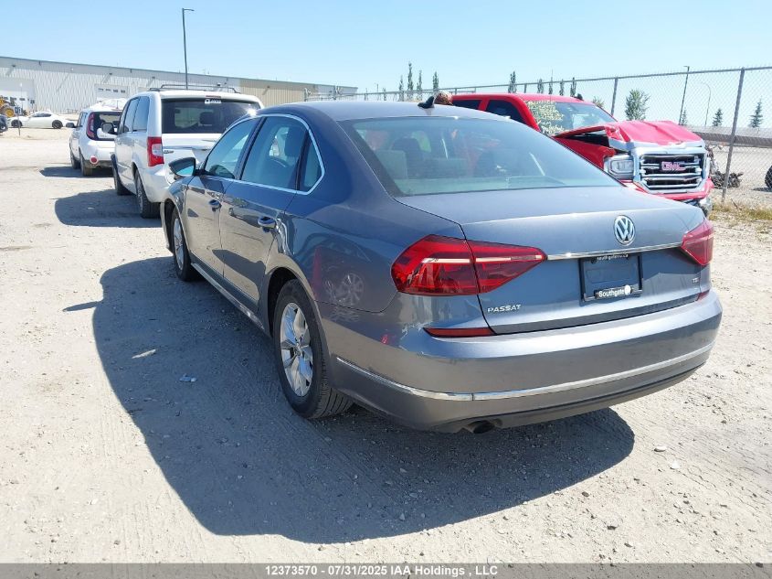2017 Volkswagen Passat 1.8 Tsi Trendline+ VIN: 1VWAT7A39HC041408 Lot: 12373570X