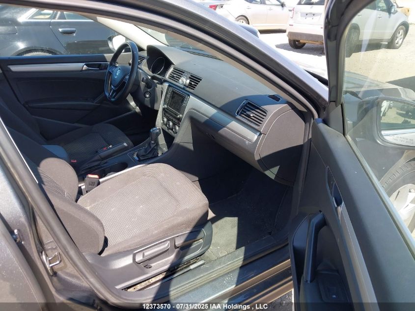 2017 Volkswagen Passat 1.8 Tsi Trendline+ VIN: 1VWAT7A39HC041408 Lot: 12373570X