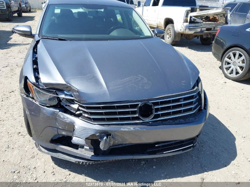 2017 Volkswagen Passat 1.8 Tsi Trendline+ VIN: 1VWAT7A39HC041408 Lot: 12373570X