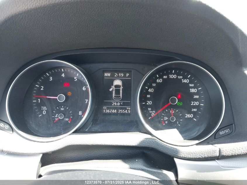 2017 Volkswagen Passat 1.8 Tsi Trendline+ VIN: 1VWAT7A39HC041408 Lot: 12373570X