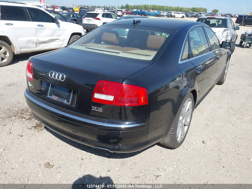 2006 Audi A8 W12 VIN: WAUMR44E26N012499 Lot: 12374420X