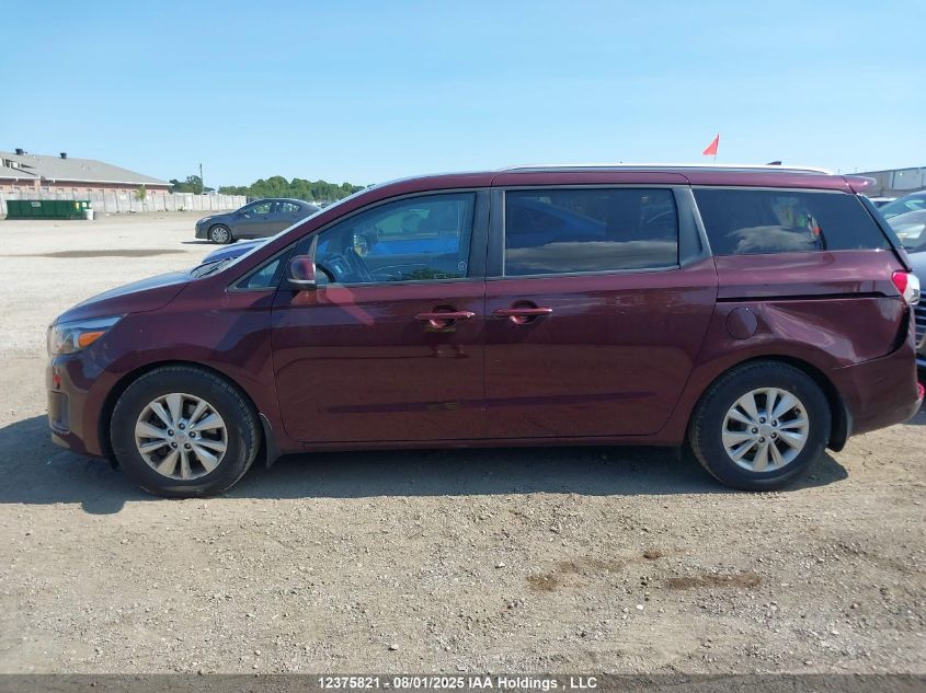 2016 Kia Sedona Lx VIN: KNDMB5C16G6208369 Lot: 12375821