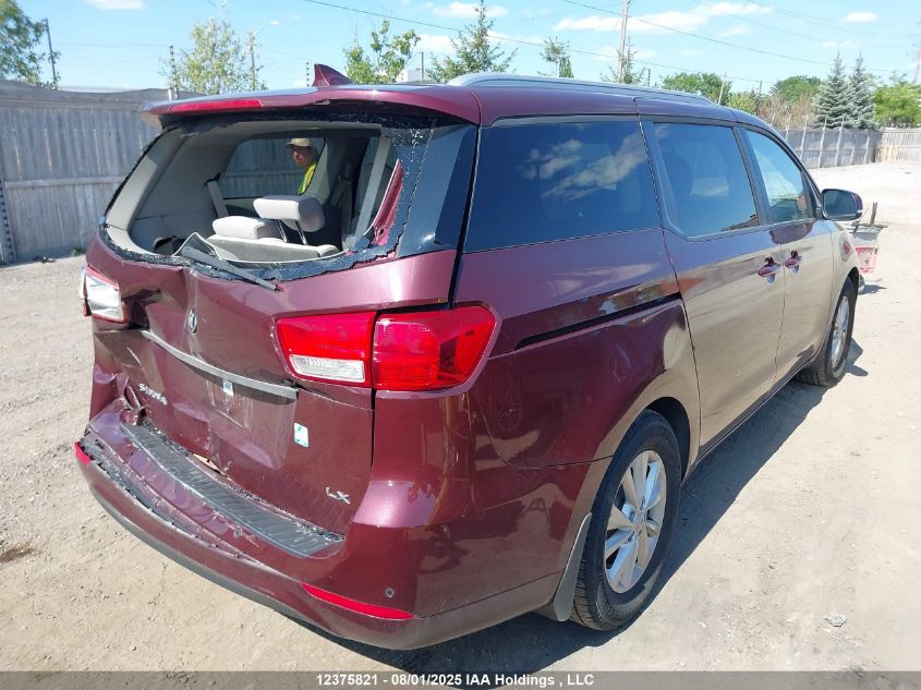 2016 Kia Sedona Lx VIN: KNDMB5C16G6208369 Lot: 12375821