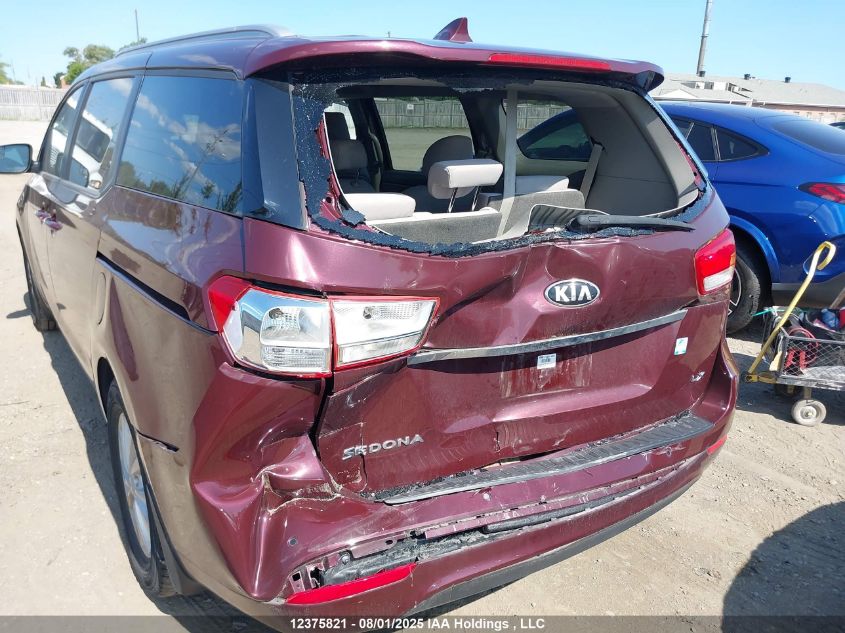 2016 Kia Sedona Lx VIN: KNDMB5C16G6208369 Lot: 12375821