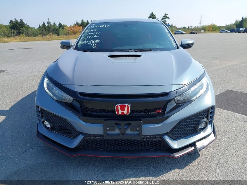 2019 Honda Civic Type R VIN: SHHFK8G35KU300235 Lot: 12375858