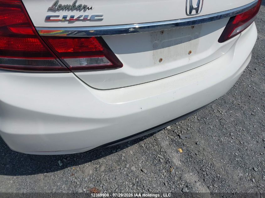 2013 Honda Civic Ex 4Dr VIN: 2HGFB2F57DH027413 Lot: 12369908X