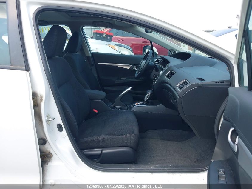 2013 Honda Civic Ex 4Dr VIN: 2HGFB2F57DH027413 Lot: 12369908X