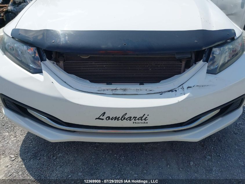 2013 Honda Civic Ex 4Dr VIN: 2HGFB2F57DH027413 Lot: 12369908X