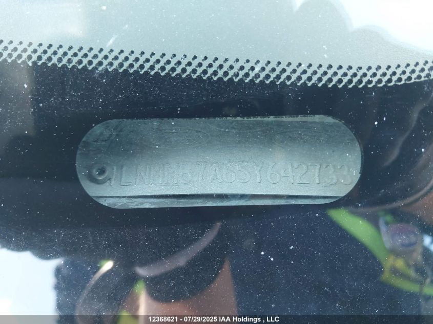 2005 Lincoln Ls V8 VIN: 1LNHM87A65Y642733 Lot: 12368621X