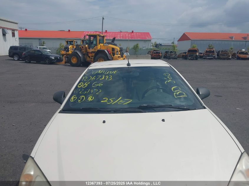 2008 Pontiac G6 Gt VIN: 1G2ZH361184261972 Lot: 12367393X