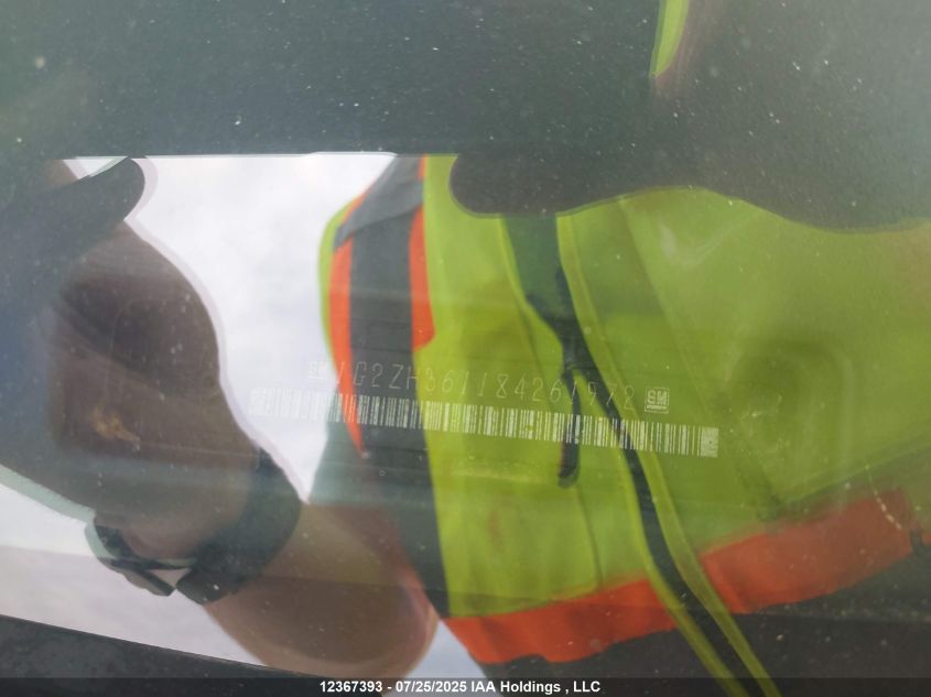 2008 Pontiac G6 Gt VIN: 1G2ZH361184261972 Lot: 12367393X