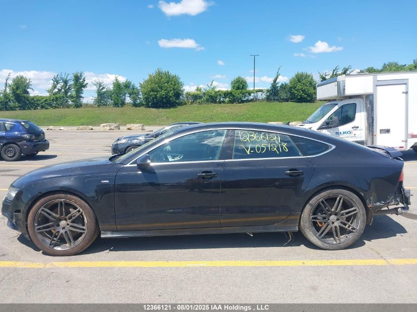 2012 Audi A7 Premium VIN: WAU3GCFC5CN051218 Lot: 12366121X