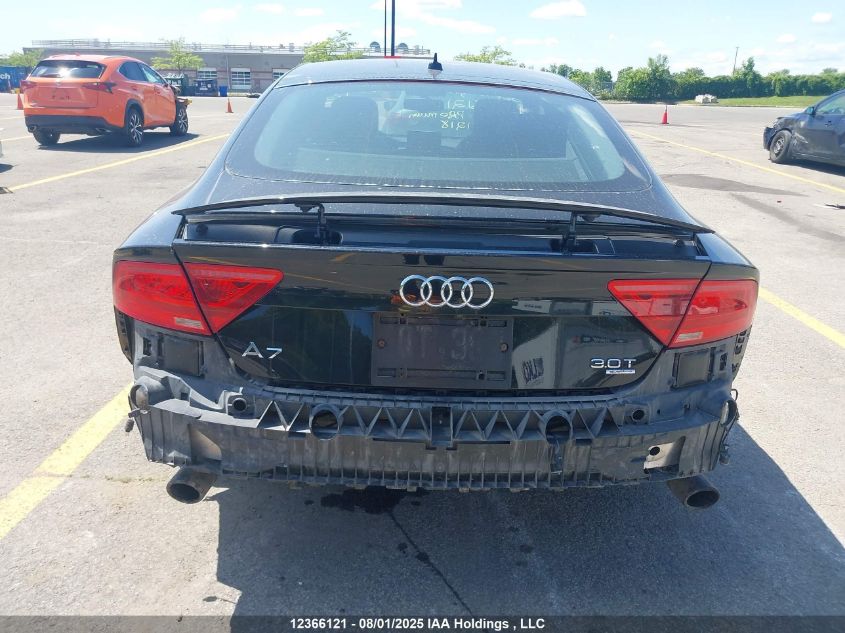 2012 Audi A7 Premium VIN: WAU3GCFC5CN051218 Lot: 12366121X