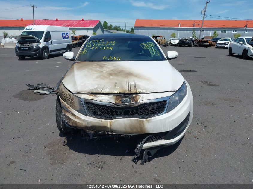 2012 Kia Optima Ex/Ex Luxury/Ex+ VIN: KNAGN4A74C5271392 Lot: 12354312X