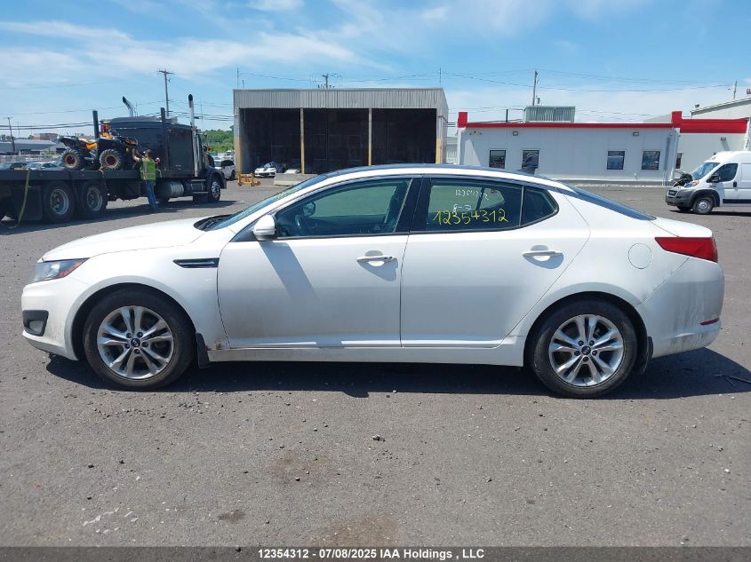 2012 Kia Optima Ex/Ex Luxury/Ex+ VIN: KNAGN4A74C5271392 Lot: 12354312X