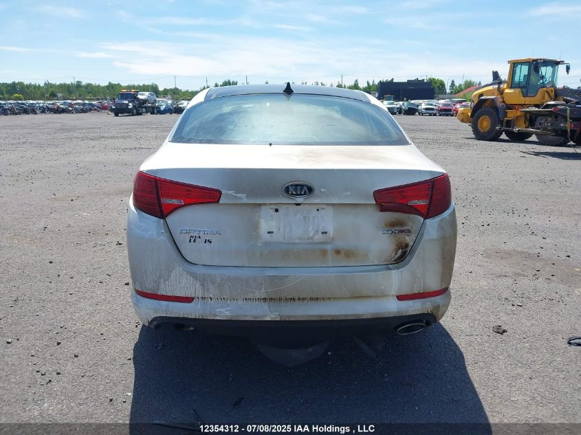 2012 Kia Optima Ex/Ex Luxury/Ex+ VIN: KNAGN4A74C5271392 Lot: 12354312X