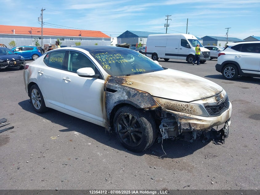 2012 Kia Optima Ex/Ex Luxury/Ex+ VIN: KNAGN4A74C5271392 Lot: 12354312X