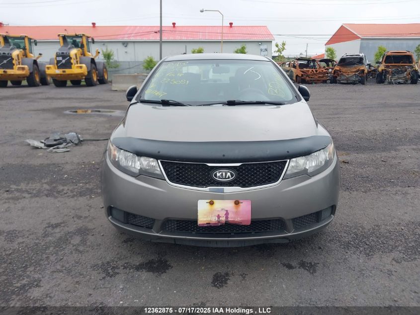 2010 Kia Forte 2.0L Ex VIN: KNAFU4A21A5225051 Lot: 12362875X