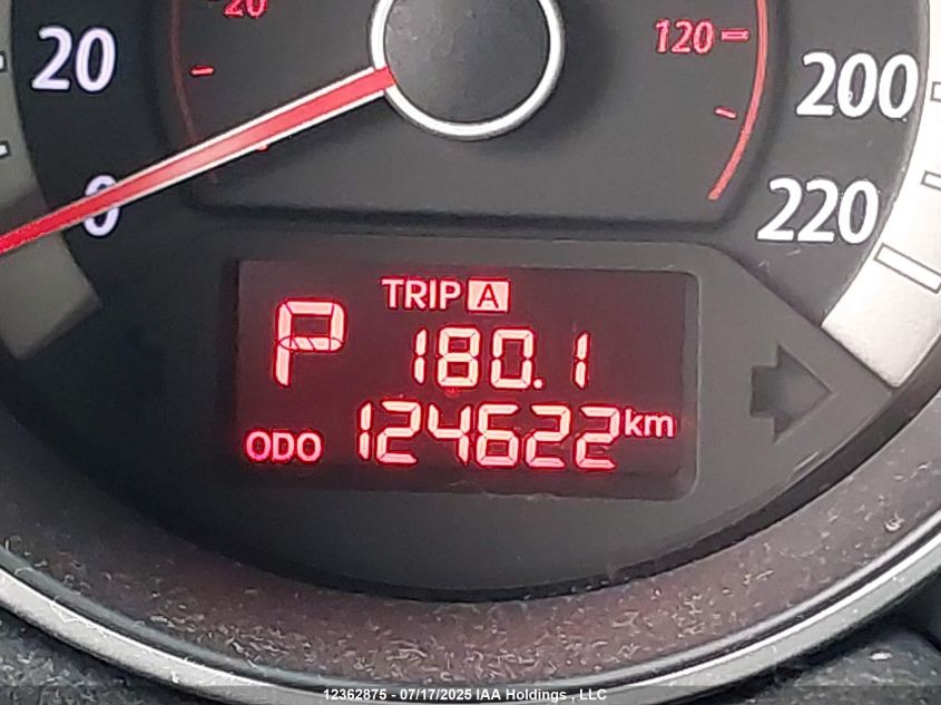 2010 Kia Forte 2.0L Ex VIN: KNAFU4A21A5225051 Lot: 12362875X