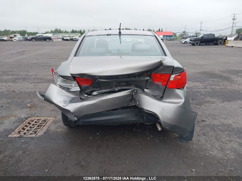2010 Kia Forte 2.0L Ex VIN: KNAFU4A21A5225051 Lot: 12362875X