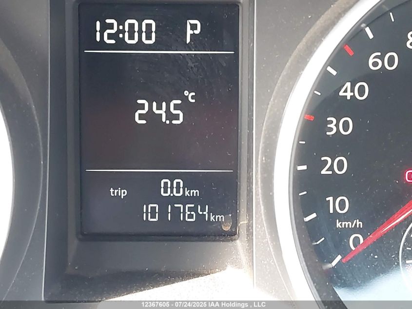 2012 Volkswagen Golf 2.5L Comfortline/2.5L Highline/2.5L Sportline/2.5L Trendline VIN: WVWDA7AJ9CW266732 Lot: 12367605X