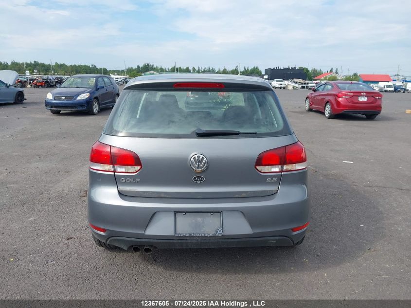 2012 Volkswagen Golf 2.5L Comfortline/2.5L Highline/2.5L Sportline/2.5L Trendline VIN: WVWDA7AJ9CW266732 Lot: 12367605X