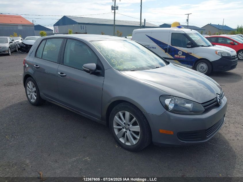 2012 Volkswagen Golf 2.5L Comfortline/2.5L Highline/2.5L Sportline/2.5L Trendline VIN: WVWDA7AJ9CW266732 Lot: 12367605X