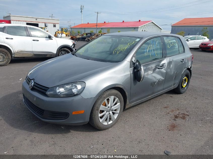 2012 Volkswagen Golf 2.5L Comfortline/2.5L Highline/2.5L Sportline/2.5L Trendline VIN: WVWDA7AJ9CW266732 Lot: 12367605X