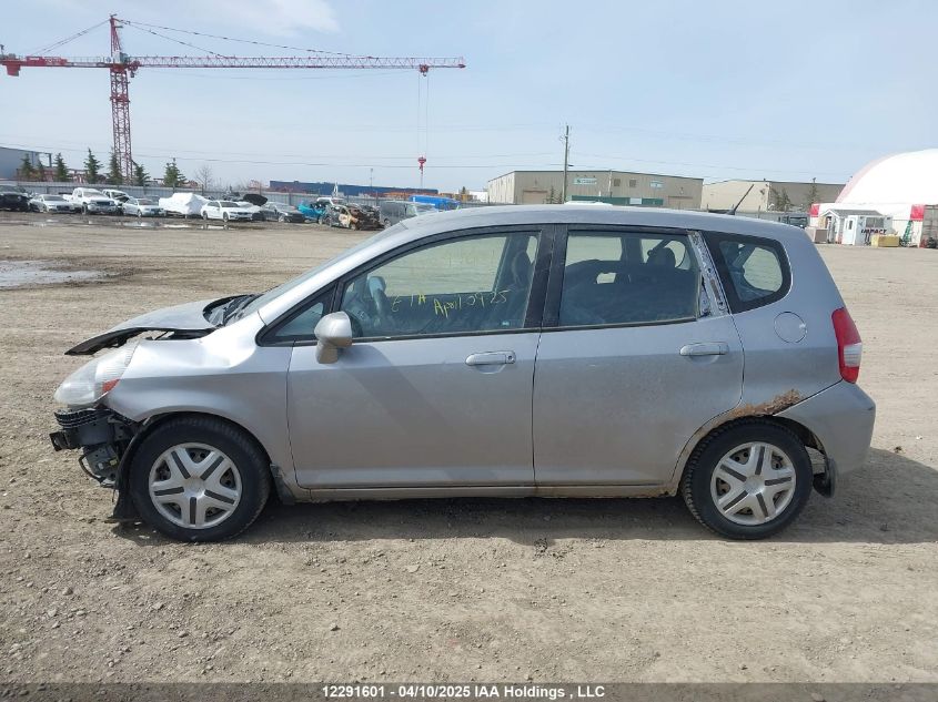 2008 Honda Fit Dx/Lx VIN: JHMGD38428S803550 Lot: 12291601X