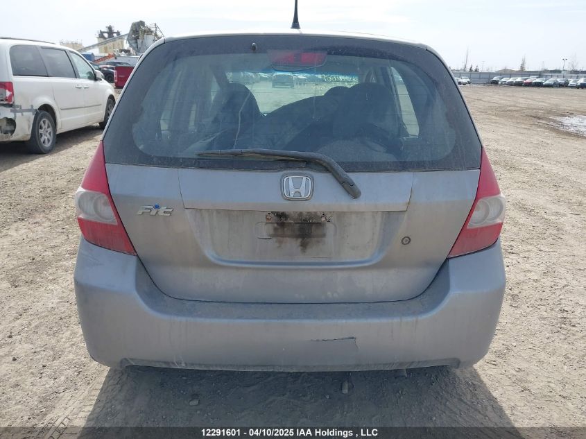 2008 Honda Fit Dx/Lx VIN: JHMGD38428S803550 Lot: 12291601X