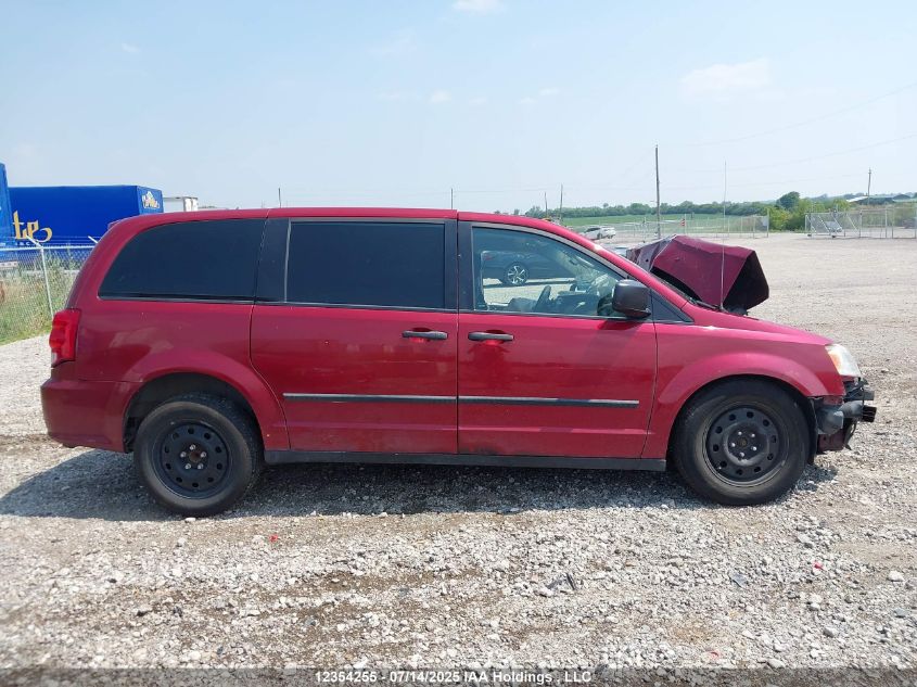 2014 Dodge Grand Caravan Se/Sxt VIN: 2C4RDGBG9ER210723 Lot: 12354255X