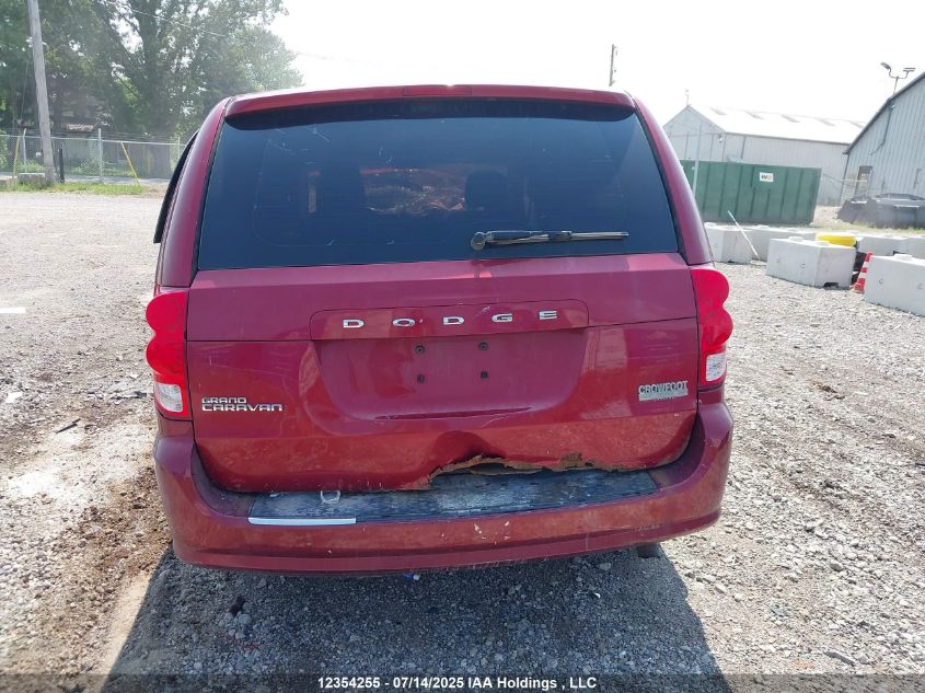 2014 Dodge Grand Caravan Se/Sxt VIN: 2C4RDGBG9ER210723 Lot: 12354255X