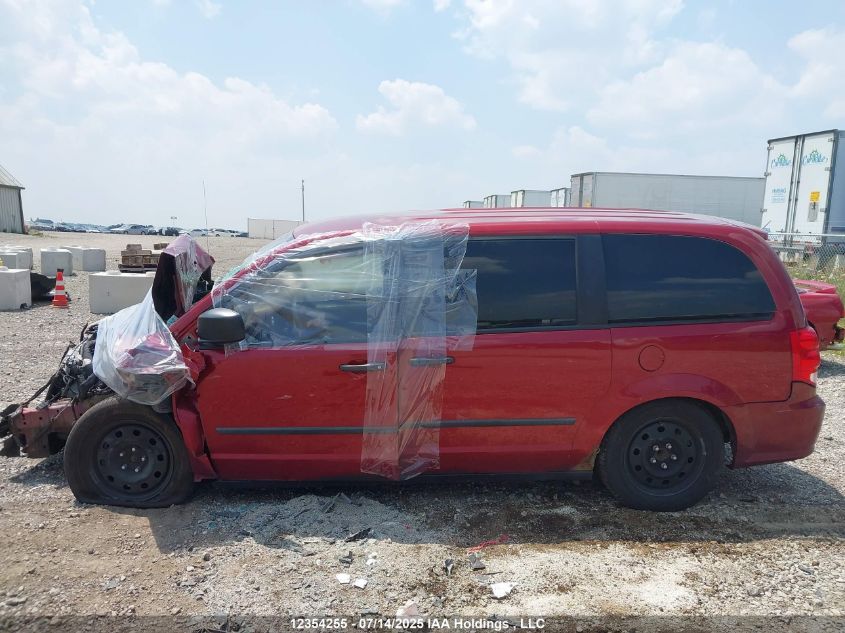 2014 Dodge Grand Caravan Se/Sxt VIN: 2C4RDGBG9ER210723 Lot: 12354255X