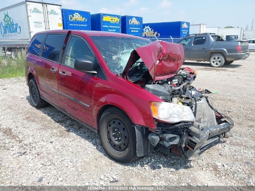 2014 Dodge Grand Caravan Se/Sxt VIN: 2C4RDGBG9ER210723 Lot: 12354255X