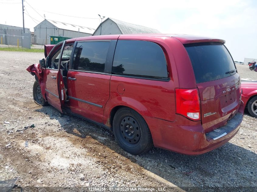 2014 Dodge Grand Caravan Se/Sxt VIN: 2C4RDGBG9ER210723 Lot: 12354255X