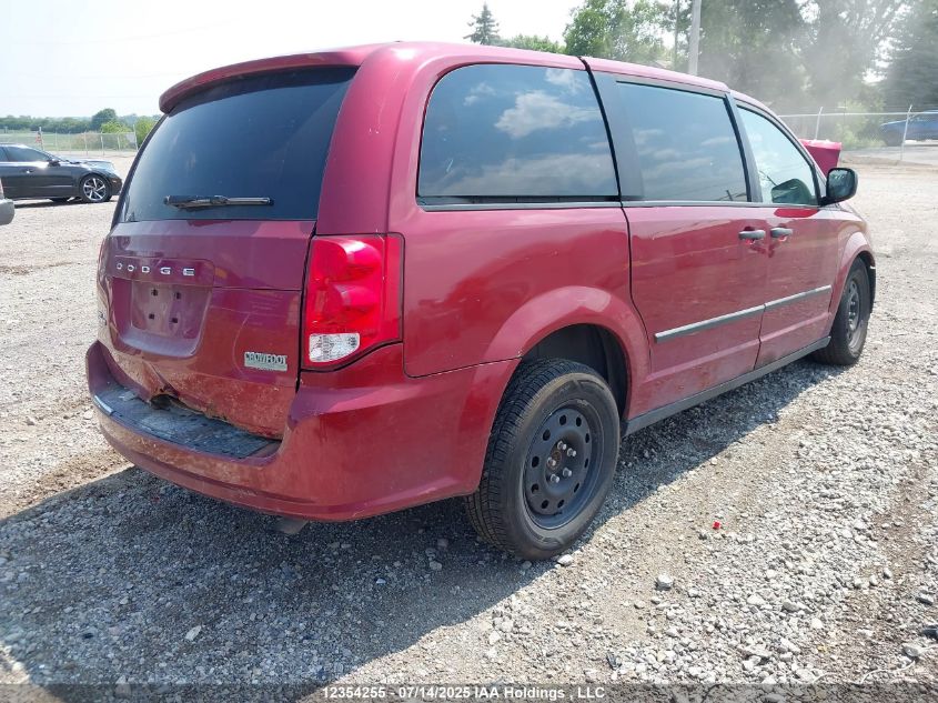 2014 Dodge Grand Caravan Se/Sxt VIN: 2C4RDGBG9ER210723 Lot: 12354255X