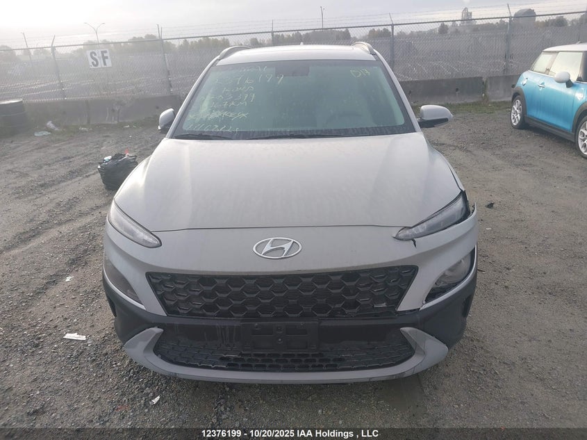 2022 Hyundai Kona Sel VIN: KM8K62AB0NU783397 Lot: 12376199