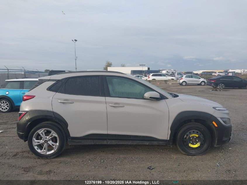 2022 Hyundai Kona Sel VIN: KM8K62AB0NU783397 Lot: 12376199