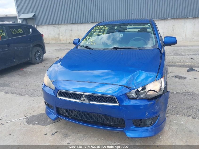 2009 Mitsubishi Lancer Se VIN: JA3AU26U09U600715 Lot: 12361128X