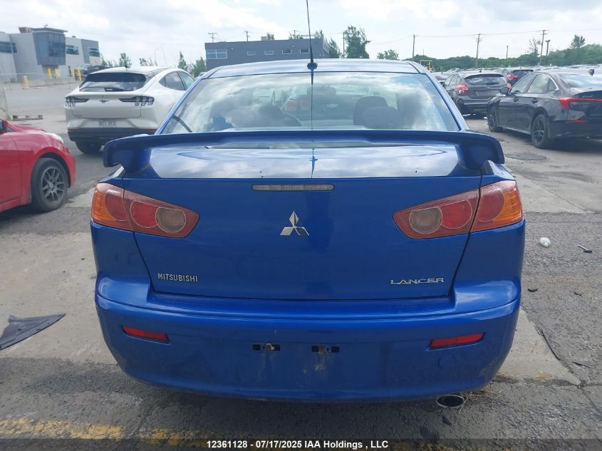 2009 Mitsubishi Lancer Se VIN: JA3AU26U09U600715 Lot: 12361128X