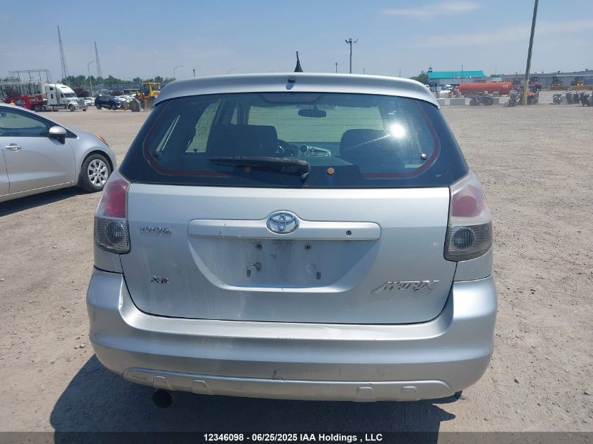 2006 Toyota Matrix Xr/Xrs VIN: 2T1KR32E26C606813 Lot: 12346098X