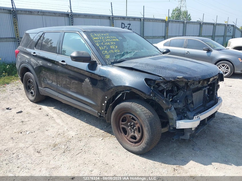 1FM5K8AB0LGC10670 2020 Ford Police Interceptor auction photo 1