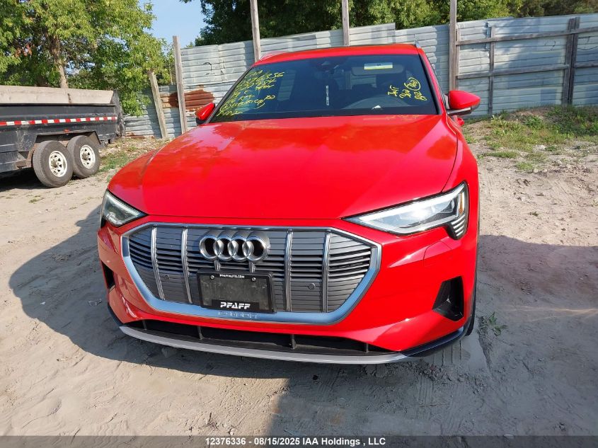 2019 Audi E-Tron Progressiv VIN: WA1AAAGE8KB022984 Lot: 12376336